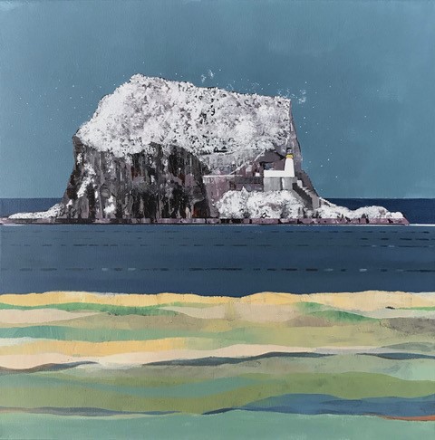 'Bass Rock' by artist Judith Appleby